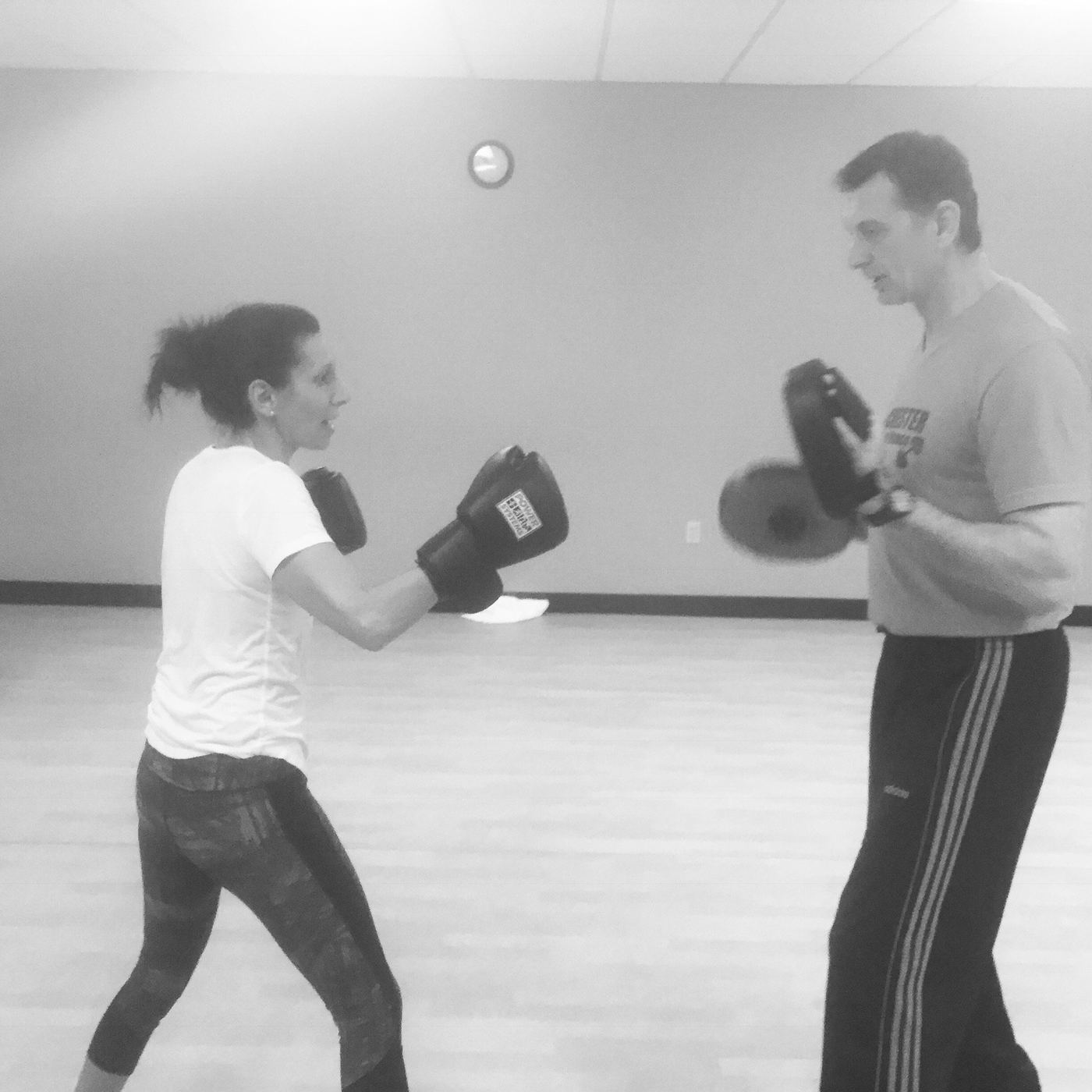 Boxing class at RSF — strength, cardio, and stress relief in one session
